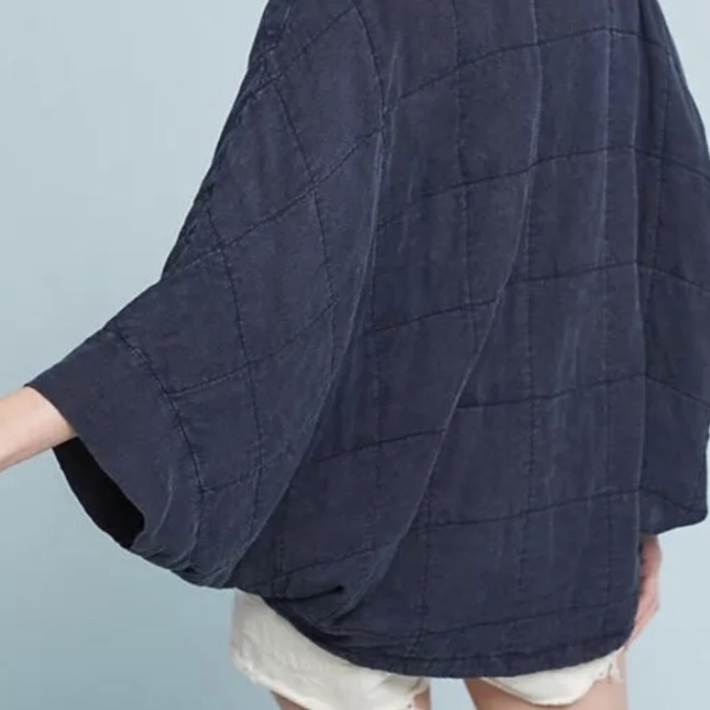Anthro Saturday Sunday Quilted Kimono Cocoon - Picture 4 of 5